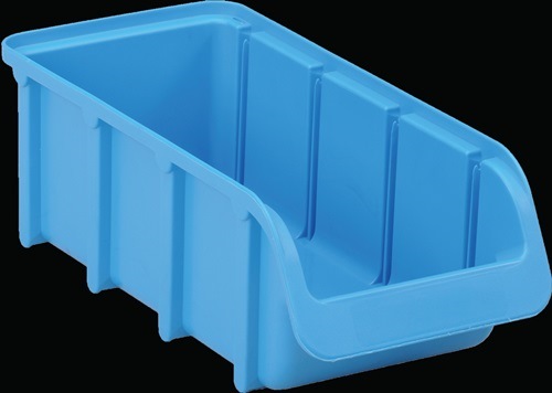 HÜNERSDORFF 682300 Sichtlagerkasten  L216/183xB102xH74mm PP blau stapelbar