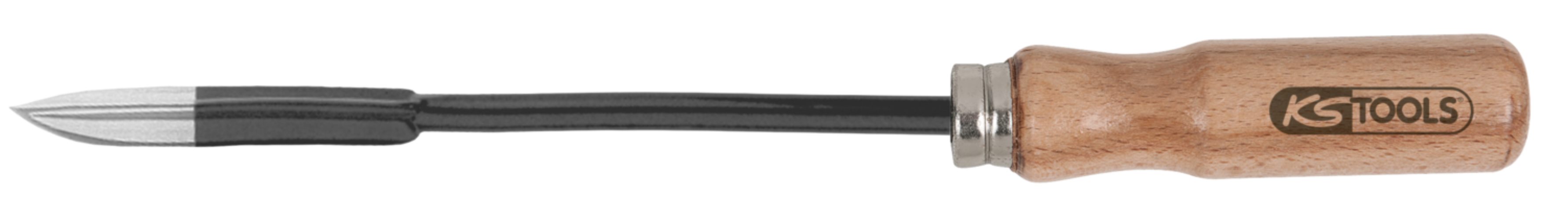 KS Tools 150.3253 Dreikant-Löffelschaber, 420mm