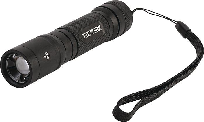 TECWERK 2000877175 LED-Taschenlampe 1000 lm Li-Ion 205m TECWERK 2000877175