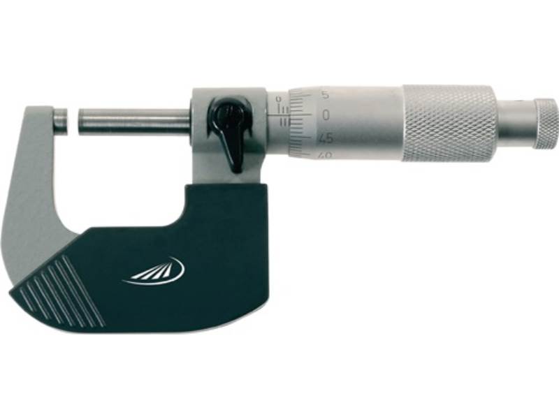 HELIOS PREISSER 0806524 Bügelmessschraube DIN 863/1 75-100 mm Spindel-Ø 6,5 mm