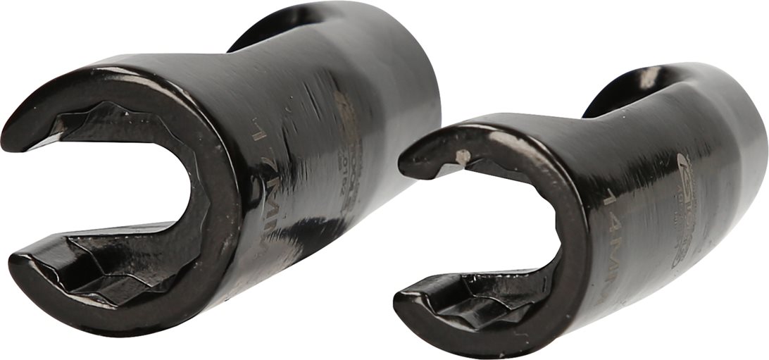KS Tools 405.0150 3/8 + 1/2 Einspritzleitungs-Schlüssel-Satz für BMW, 2-tlg