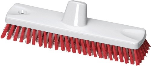 NÖLLE 18323052 HACCP-Schrubber  Länge 300 mm Borstenstärke 0,50 mm rot