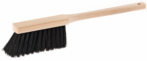 22511 Handfeger  Rosshaar Länge 450 mm mit Holzrücken