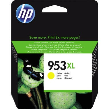 HP Tintenpatrone F6U18AE#BGX Nr.953XL 1.600Seiten 20ml gelb