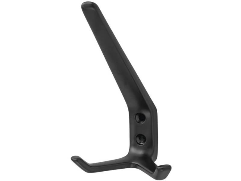 HERMETA 0032-70E Huthaken 0032 2 Haken Ausladung 89 mm Aluminium kunststoffbesch