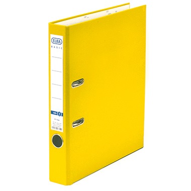 ELBA Ordner smart 100023253 DIN A4 50mm PP gelb