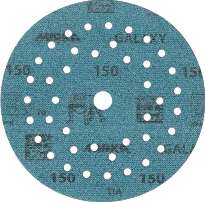 MIRKA FY6M205015 Haftschleifscheibe GALAXY Grip Multifit 125 mm Körnung 150 für