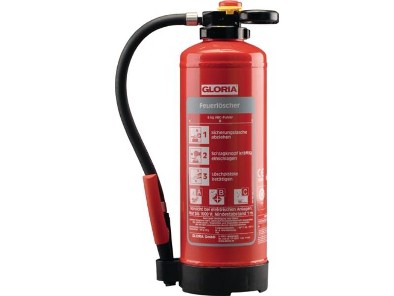 GLORIA 801291.1426 P12PRO Auflade-Pulverfeuerlöscher  12 kg wiederaufladbar Bran