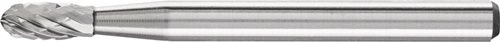 PFERD TOOLS 21210083 Kleinfrässtift Form TRE Ø 3 mm Kopflänge 7 mm Schaft-Ø 3 mm