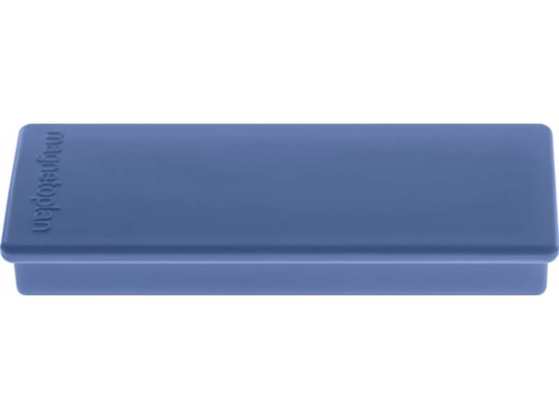 MAGNETOPLAN 1665114 Magnet Block  B55xT22xS8mm dunkelblau
