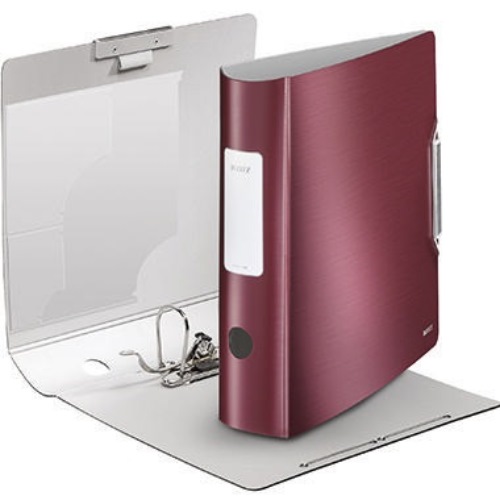Leitz Ordner Active Style 11080028 DIN A4 80mm PP granat rot