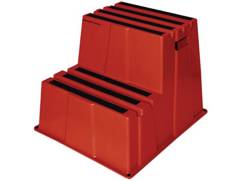 6700-4 Schwerlasttritt  Stufen einschl. Plattform 2 Plattformhöhe 500 mm Kunsts