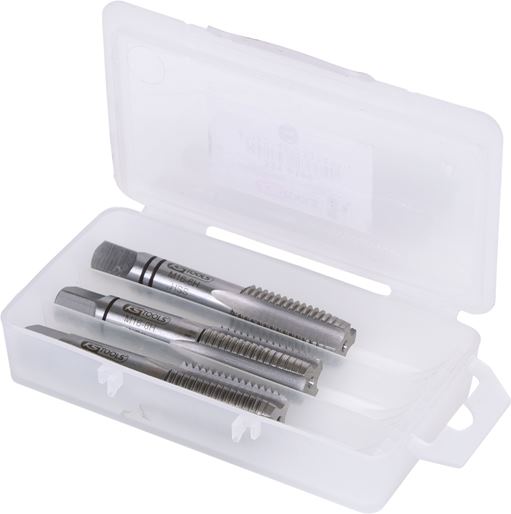 KS Tools 331.0160 HSS Handgewindebohrer-Satz M, M16x2, 3-tlg.