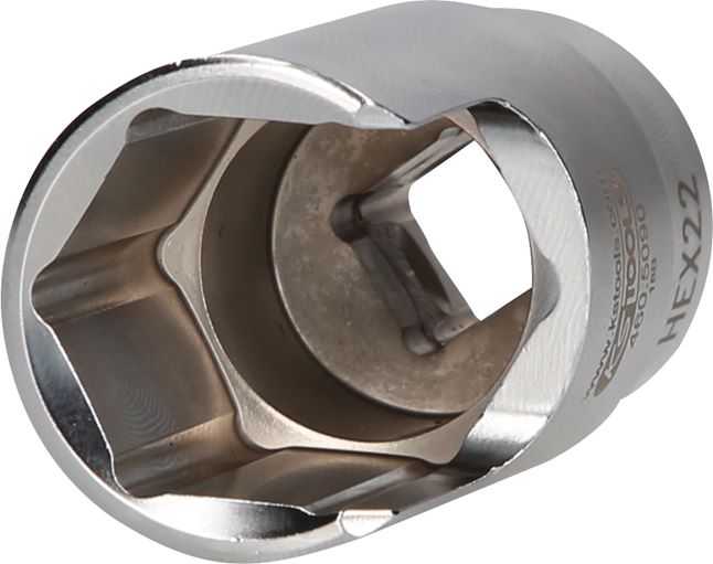 KS Tools 460.5090 3/8 Spezial-Winkel-Rohrverbinder-Stecknuss, 22 mm