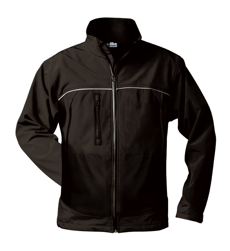 Gr .2XL (62/64) *ALPHA* SOFTSHELL-JACKE schwarz *ALPHA* Softshell Jacket