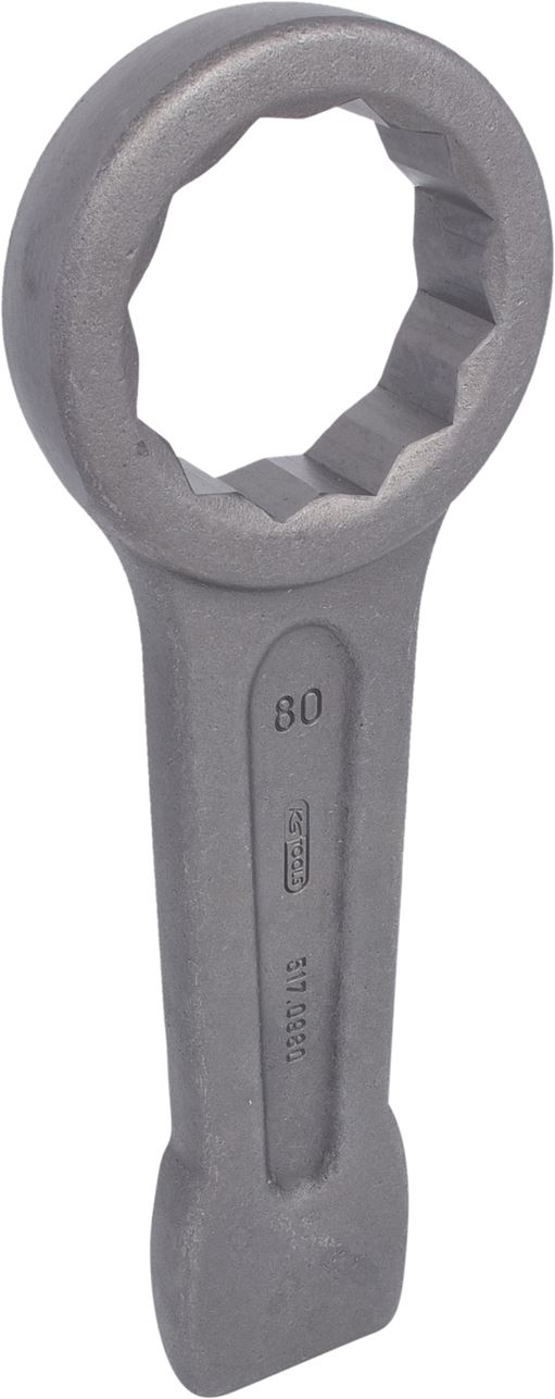 KS Tools 517.0980 Schlag-Ringschlüssel, 80mm