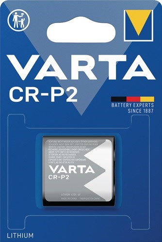 VARTA 06204 301 401 Batterie ULTRA Lithium 6 V CRP2 1450 mAh CR-P2 6204