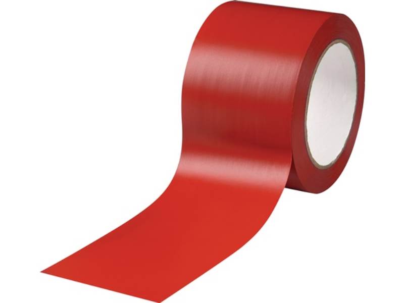 ROCOL RS 56012 Bodenmarkierungsband Easy Tape PVC rot Länge 33 m Breite 75 mm
