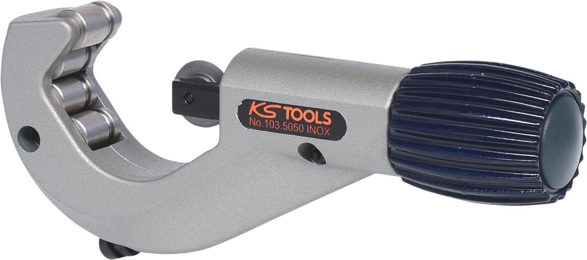 KS Tools 103.5050i EDELSTAHL Teleskop-Rohrabschneider, 3-42mm