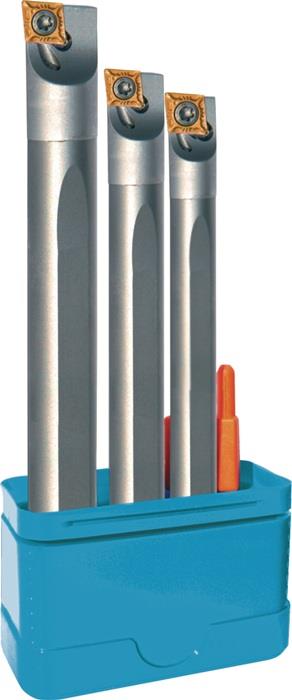 TECWERK  Bohrstangen-Set  SCLC-R 06 rechts VHM mit Innenkühlung 3 teilig