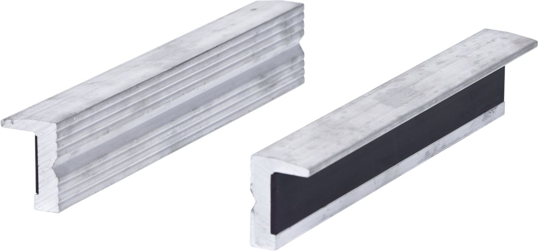 KS Tools 914.0083 Alu-Schraubstock-Schonbacken,Struktur,160mm