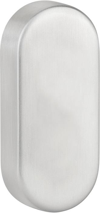 TECWERK  Ovalrosette NW-515-2 VA 60 Schildst.14mm bl.ov.TECWERK   Schlüsselroset