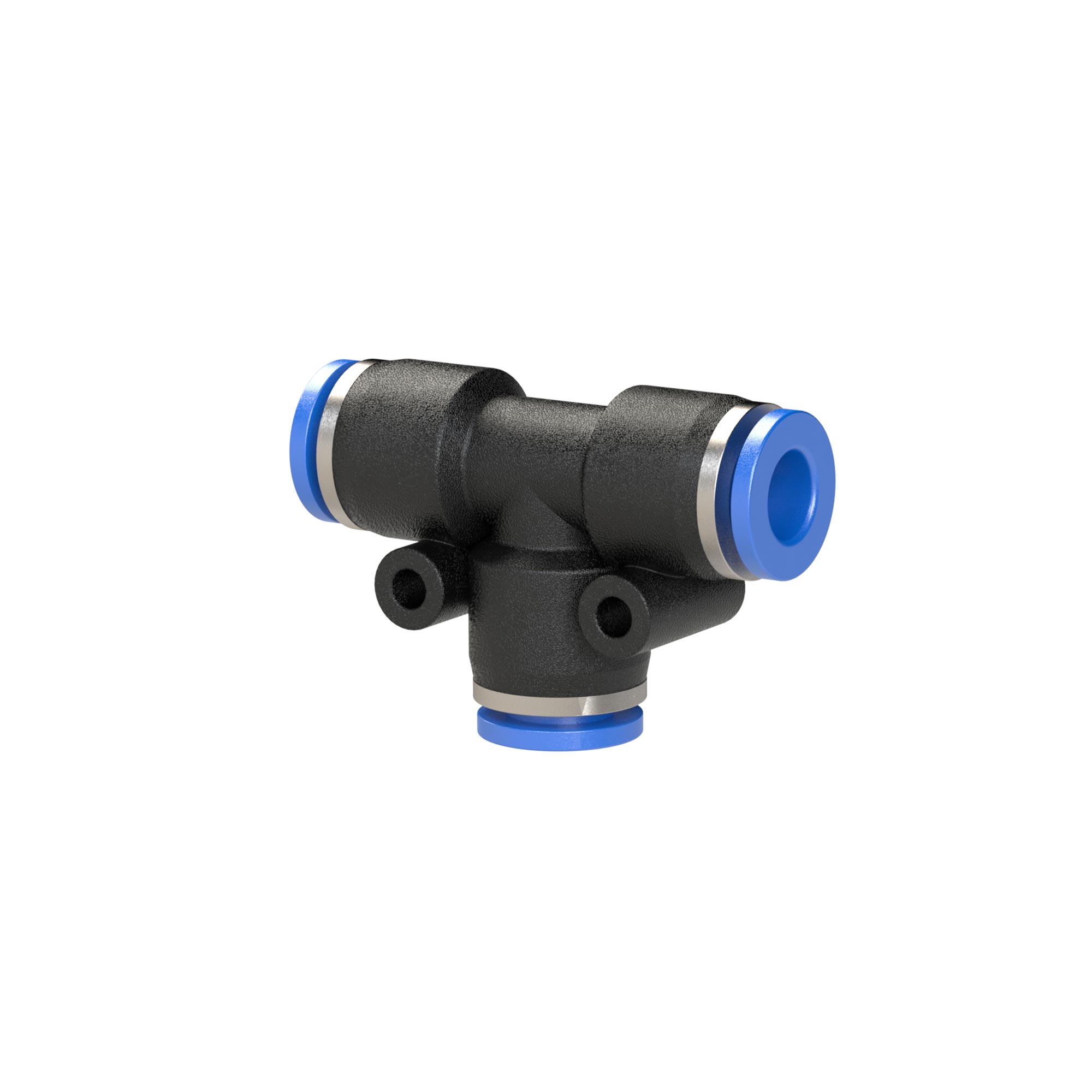 RIEGLER 109827 T-Steckverbindung Blaue Serie 4 mm  L1 18,5 mm