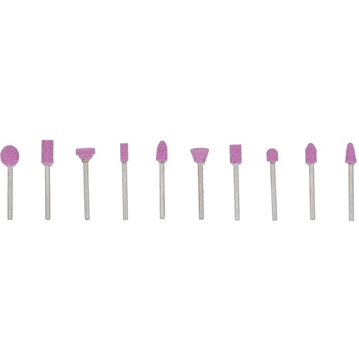 Brilliant Tools  BT160711 Schleifstift-Satz für Stiftschleifer, 10-tlg