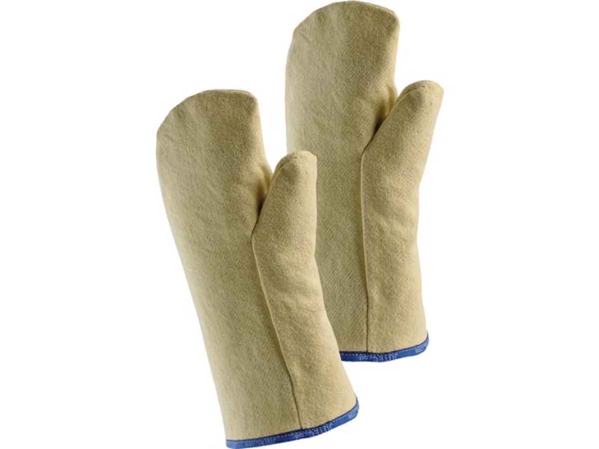 JUTEC H111B130 Hitzeschutzhandschuhe  Fauster 10 gelb Aramidgewebe mit dopp. Bau