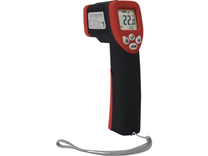 TESTBOY TV 323 Infrarotthermometer TV 323 - 50 bis 550 °C ±3 °C 2 x Typ AAA