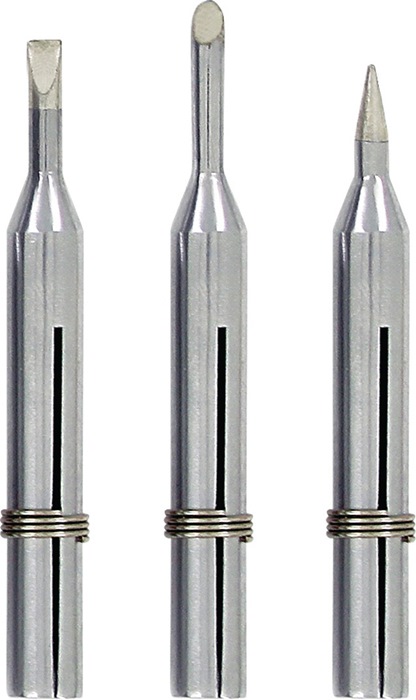 STANNOL 940460 Lötspitzen-Set LONG-LIFE 15W angeschrägt/bleistiftspitz/meißelför