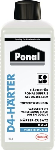PONAL PNI3N Härter D4 für Ponal Wasserfest (Super 3)  PNI3N 250 g
