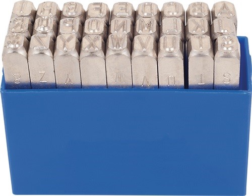 KUKKO 331-004 Schlagbuchstaben-Satz 331 27-teilig Großbuchstaben A - Z Schrifthö