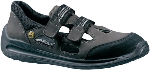 LEMAITRE 124041 Sicherheitssandale Dragster-1240 Größe 41 W. L braun/schwarz Nub