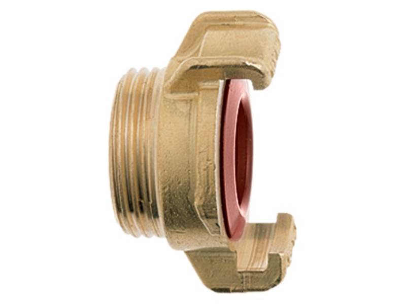 GEKA 02.2116 Gewindestück GEKA plus K Messing  Außengewinde 1 1/2