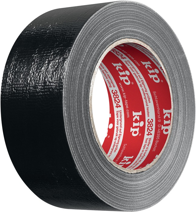 KIP 3824-51 Steinband 3824 schwarz Länge 50 m Breite 50 mm