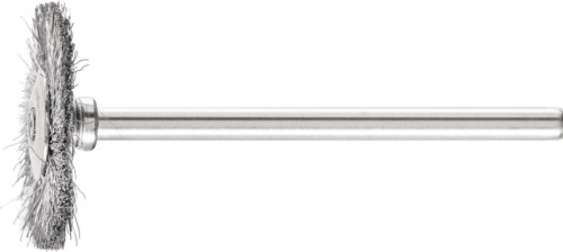 PFERD TOOLS 43100751 Minirundbürste RBU 2202/3 ST 0,10 D22xB2xL6mm Stahl