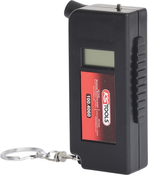 KS Tools 100.4060 Digital Reifendruck- und Reifenprofil-Tiefenmesser