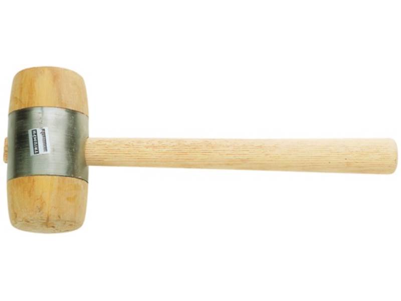 Holzhammer Kopf-D. 80 mm 840 g  Weißbuche