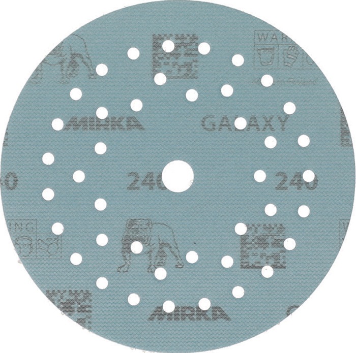 MIRKA FY6M205025 Haftschleifscheibe GALAXY Grip Multifit 125 mm Körnung 240 für