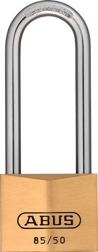 ABUS 2517 Zylindervorhangschloss 85/50HB80 gl Schlosskörperbreite 50 mm Messing