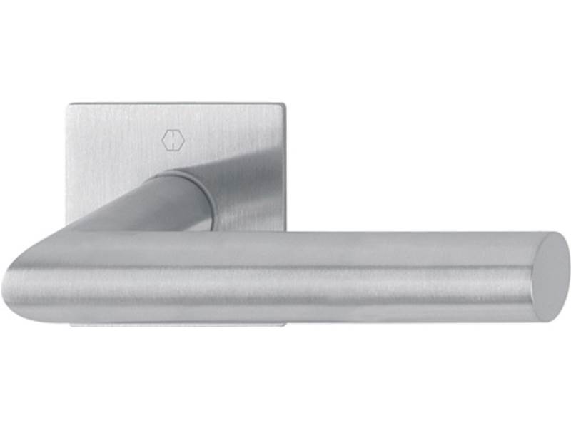 HOPPE 3747020 Türdrückerpaar Amsterdam E1400Z/848N Edelstahl F69 mit Drückerrose