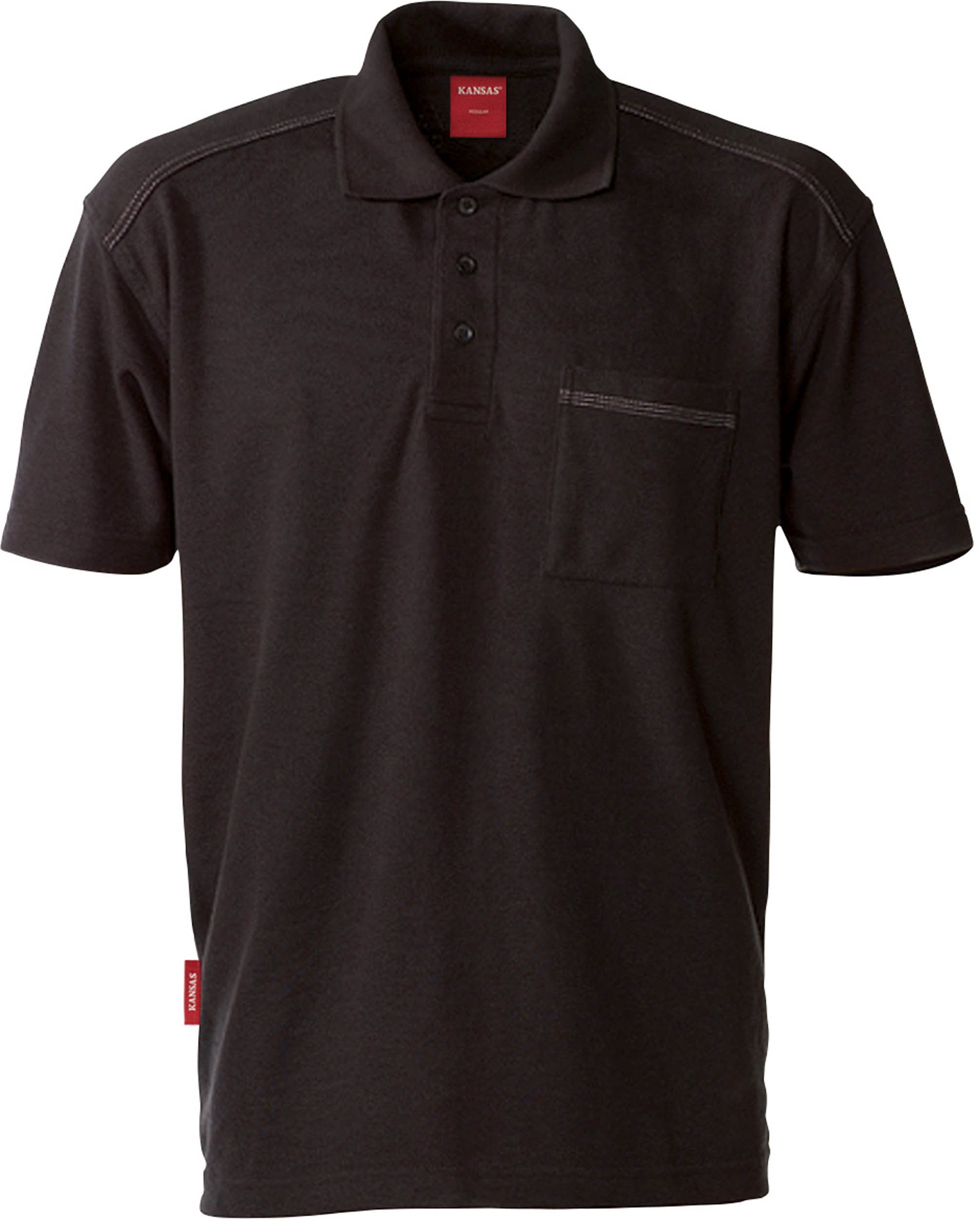 FRISTADS 100780-940 Poloshirt 7392 PM  Gr.XL Schwarz