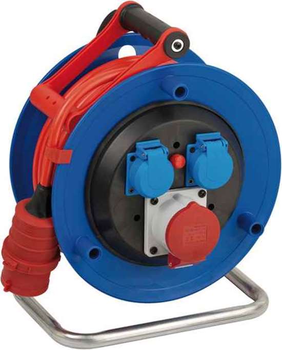 BRENNENSTUHL 1182770 Garant CEE 1 IP44 Kabeltrommel (25m Kabel)