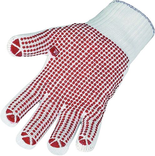 ASATEX 3685 Handschuhe  Gr.9 rot CO (innen)/PA (außen) Punktbenoppung