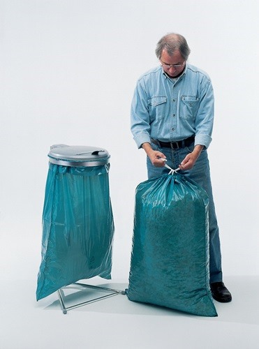 9000466535 250 Stück Kunststoffsack  120 l LD-PE blau 45 µm B700xL1050mm