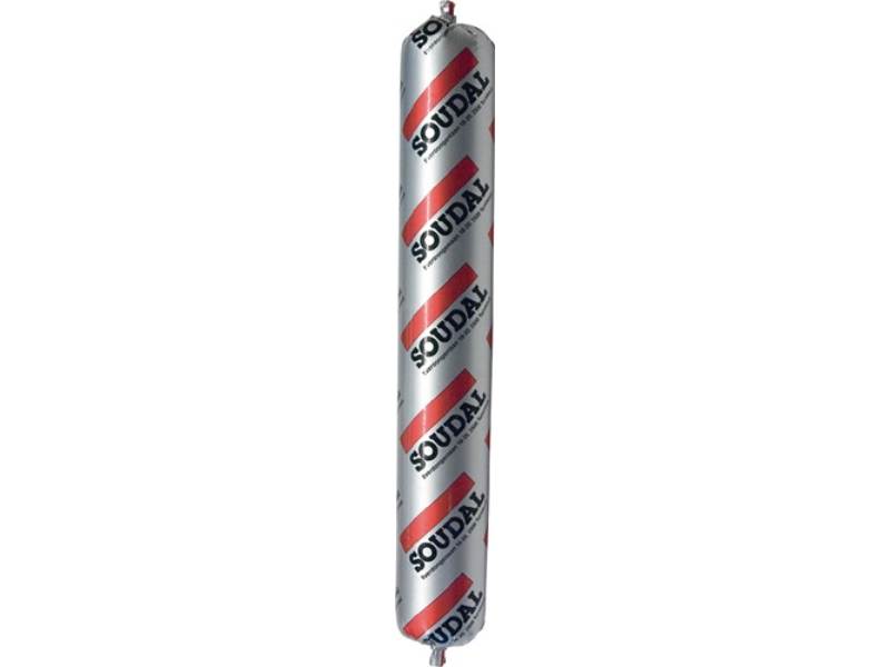 SOUDAL 125585 Silikondichtstoff Silirub Bau N transparent 600 ml
