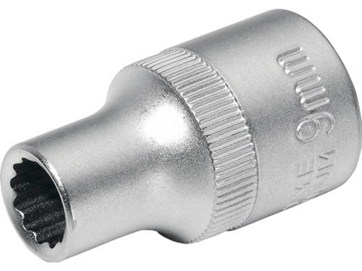 PROMAT  Steckschlüsselein-Satz  1/2 '' 12-kant Schlüsselweite 32 mm Länge 47 mm
