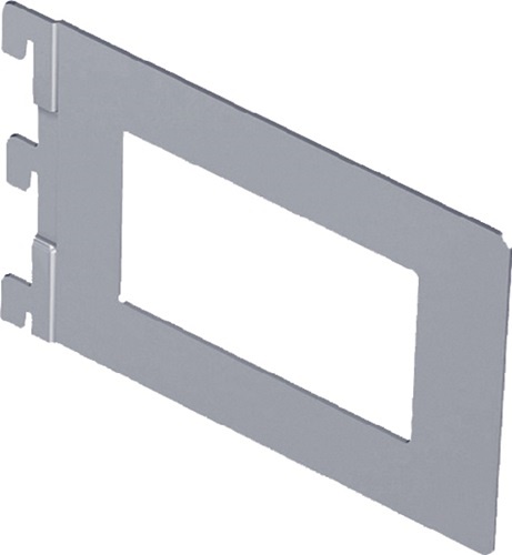 ALFER ALUMINIUM 10801-00001 Bücherbügel  weiß  Breite 143 mm Tiefe 118 mm