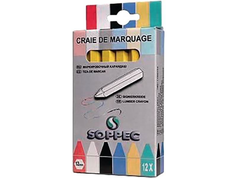 SOPPEC 421102 Markierkreide  gelb unpapiert
